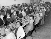 ASH016 1995 May Football Club dinner  including Pat Male, Megan Male, Ted Faulkner, Vera Dew, Roy Ash, Janet Male, Dave Retter, Ted Hext, Colin Male, Janet Ash, Malcolm Dew, Sylvia Male, Margaret Male, Peter Ash, Bob Ash, Peter Longhurst