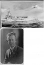 ASH035 Bob Ash at 18 joins Navy & HMS Victorious 