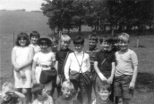 CLR216 School trip to Paignton Zoo 1967 
Steven Osborne, Julie Pippin, Elizabeth Jacobs, Lesley Deacon, Carol Reyland (Talbot) Chris Wilks, Ian Dark, Martin Drew, Andrew Gillard, Chris Reyland, Chris England