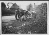DHO072 1930s Cart with boys in Water Street 