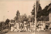 JFO113 1956 May King Brian Hopkins & Queen Sylvia Bussell