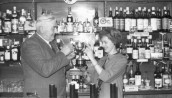 KGU740  58 Henry Albert Gummer in a pub somewhere
