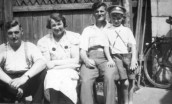 KGU780   59. Left to Right Henry Albert Gummer, Hilda Bessie Drayton and lastly Gordon Henry Roy Gummer