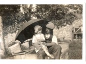 MHA413 Early 1930s May Harrison & William Bonning at Bakers Place