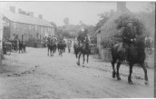 MPA167 1912 Seavington St.Michael  - (note the cottage on the right which stood in the garden next to the pond)