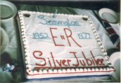 PPR577 1977 Queen Elizabeth II Silver Jubilee - Cake2