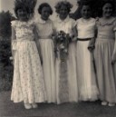 PWI321 May Day 1955 - Veronica Sills, Julie Wills, Pamela Manners, Christine Coveney, Wendy Swain